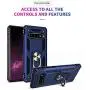 Samsung Galaxy S10 Plus Case 6.4 Inch (2019),Amuoc [ Military Grade ] 15ft. Drop Tested Protective Case | Kickstand | Compatible with Samsung Galaxy S10+ -Royal Blue