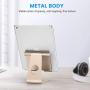 OMOTON Adjustable Tablet Stand iPad Stand Compatible with iPad 10.2 2019, New iPad Pro 11/12.9 inch 2020, iPad 9.7 2018, iPad Mini, iPad Air, Nintendo Switch, and All Cellphones Smart Phones, Gold