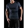 ATHLIO 1 or 3 Pack Mens Cool Dry Short Sleeve Compression Shirts, Sports Baselayer T-Shirts Tops, Athletic Workout Shirt