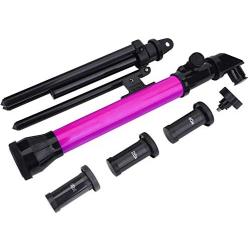 Bindpo Astronomical Telescope,Kids Educational Gift Toy Monocular Space Astronomical Telescope with Stretchable Tripod 20X 40X 60X Eyepiece Magnification for Beginners/Children(Purple)