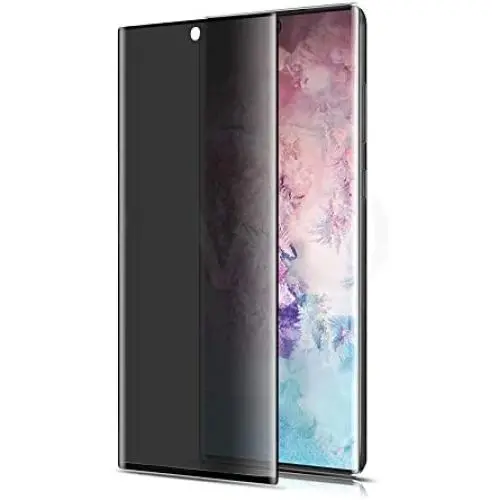Galaxy Note 10 Privacy Screen Protector,SIHIVIVE Tempered Glass Anti Glare/Spy Anti-Scratch No Bubble 9H Hardness 3D Touch Compatible with Samsung Galaxy Note 10 (Black) Galaxy Note 10 Privacy Screen Protector,SIHIVIVE Tempered Glass Anti Glare/Spy Anti-Scratch No Bubble 9H Hardness 3D Touch Compatible with Samsung Galaxy Note 10 (Black)
