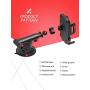 Mpow Upgrade Dashboard Car Phone Mount, Adjustable Windshield Holder Cradle with Strong Sticky Gel Pad Compatible iPhone 11 pro/ 11 pro max/X/XS/XR/8Plus/8/7Plus/7/6Plus,Galaxy S8/9/10, Google, Red