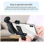USKEYVISION Osmo Pocket Mount Phone Holder for DJI Osmo Pocket Smartphone Handheld Holder w/Tripod Cold Shoe Hand Strap (Black)
