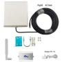 4G LTE AT&T T-Mobile 65dB 700MHz Cell Phone Signal Booster for Home and Office Band 12/17 FDD LTE Mobile Phone Signal Amplifier Including 45 Feet RG58 Cable Repeater Full Kit