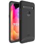 TUDIA Merge Designed for TCL 10L Case/TCL 10 Lite Case, Rugged Slim Dual Layer Protective Phone Case for TCL 10L / TCL 10 Lite (Matte Black)