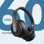 Anker Soundcore Life Q10 Wireless Bluetooth Headphones, Over Ear, Foldable, Hi-Res Certified Sound, 60-Hour Playtime, Fast USB-C Charging, Deep Bass, for Travel, Online Class, Home Office (Black)