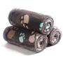 luciphia 1 Pack 3 Blankets Super Soft Fluffy Premium Fleece Pet Blanket Flannel Throw for Dog Puppy Cat - Paw