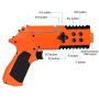 AR Game Gun Augmented Reality VR Gun Controller Joysticker Gamepad for Video Game with Bluetooth Connecting iOS, Android Smart Phone iPad TV Box Shooting Game