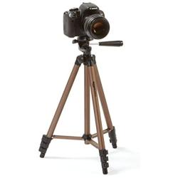 AmazonBasics Lightweight Camera Mount Tripod Stand With Bag - 16.5 - 50 Inches