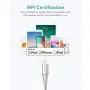 iPhone Charger Xcentz 3ft 2 Pack, Apple MFi Certified Lightning Cable, High-Speed iPhone Charger Cable Durable Braided Charging Cord for iPhone 11/X/XS/XR/XS Max/8/7/7 Plus/6/5s, iPad Mini/Air, Silver iPhone Charger Xcentz 3ft 2 Pack, Apple MFi Certified Lightning Cable, High-Speed iPhone Charger Cable Durable Braided Charging Cord for iPhone 11/X/XS/XR/XS Max/8/7/7 Plus/6/5s, iPad Mini/Air, Silver