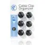 Cable Clips - Cord Organizer - Cable Management - Wire Holder System - 6 Pack Adhesive Cord Hooks - Home, Office, Cubicle, Car, Nightstand, Desk Accessories - Gift Ideas Men, Women, Dad, Mom, Him, Her Cable Clips - Cord Organizer - Cable Management - Wire Holder System - 6 Pack Adhesive Cord Hooks - Home, Office, Cubicle, Car, Nightstand, Desk Accessories - Gift Ideas Men, Women, Dad, Mom, Him, Her