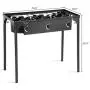 GYMAX Outdoor Stove, 3-Burner High Pressure Propane Gas Camp Stove with Detachable Legs, Perfect for Camping Patio, 225,000-BTU GYMAX Outdoor Stove, 3-Burner High Pressure Propane Gas Camp Stove with Detachable Legs, Perfect for Camping Patio, 225,000-BTU