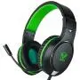 Gaming Headset for Xbox One, PS4, Nintendo Switch, ifmeyasi Stereo Bass Surround 3.5mm Headsets, Over-Ear Headphones with Noise Cancelling Micophone for Laptop PC Mac iPad Smartphones (Green)