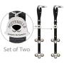 Caldwells Pet Supply Co. Potty Bells Housetraining Dog Doorbells for Dog Training and Housebreaking Your Doggy. 1.4 Inch Dog Bell with Doggie Doorbell and Potty Training for Puppies