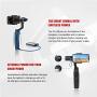MOZA Mini MI 3-Axis Gimbal Stabilizer for Smartphone Wireless Phone Charging Multiple Subjects Detection 360°Inception Timelapse for iPhone X/8/7/7 Plus/6/6 Plus,Samsung Galaxy S8+/S8/S7