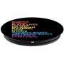 Science Is Real Black Lives Matter Rainbow LGBT Pride Gift PopSockets Grip and Stand for Phones and Tablets