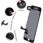 BeeFix Screen Replacement for iPhone 7 Black, 4.7" LCD Display and 3D Touch Digitizer Full Assembly, with Proximity Sensor,Front Facing Camera,Earpiece Speaker and Repair Tools,for A1660, A1778, A1779