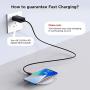 LETSCOM Ultra Slim Wireless Charger,Qi-Certified 15W Max Fast Wireless Charging Pad,Compatible with iPhone 11/11 Pro Max/XS Max/XR/XS/X/8/8+,Galaxy Note 10/Note 10+/S10/S10+/S10E (No AC Adapter)