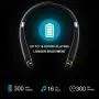 Bluetooth Headphones, BEARTWO Upgraded Foldable Wireless Neckband Headset with Retractable Earbuds, Noise Cancelling Stereo Earphones with Mic for Workout, Running, Driving (with Carry Case)