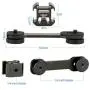 Ulanzi PT-3 Triple Cold Shoe Gimbal Microphone Mount Extenstion Bar, w 1/4 inch Adapter Video Light Microphone Mount Compatible for Zhiyun Smooth q 4 Feiyu DJI Gimbal Stabilizer Ulanzi PT-3 Triple Cold Shoe Gimbal Microphone Mount Extenstion Bar, w 1/4 inch Adapter Video Light Microphone Mount Compatible for Zhiyun Smooth q 4 Feiyu DJI Gimbal Stabilizer