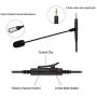 Cable Boom Microphone - Volume Control for Playstation PS4 or Xbox One Controller, PC - Boompro Gaming Mic Compatible with Sennheiser HD598, HD598 SE, HD518, HD598 Cs, SR, HD599 Headphone(150CM)