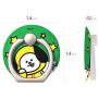 BT21 Official Merchandise - Phone Ring Holder Finger Kickstand (CHIMMY)