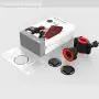 Bike Phone Mount, 360°Rotation Universal Motorcycle Handlebar Mount Adjustable Phone Mount Holder Stand Cell Phone Holder for Fits for iPhone and Any Smart Phone Bike Phone Mount, 360°Rotation Universal Motorcycle Handlebar Mount Adjustable Phone Mount Holder Stand Cell Phone Holder for Fits for iPhone and Any Smart Phone