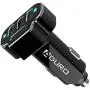 Aduro 4 Port Car Charger Adapter, 12V Fast Car Charger USB Adapter Power Station 5.2A/26W Output (Black)