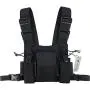 Lewong Universal Radio Chest Harness Bag Pocket Pack Holster for Two Way Radio (Rescue Essentials) Lewong Universal Radio Chest Harness Bag Pocket Pack Holster for Two Way Radio (Rescue Essentials)
