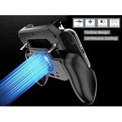 Game Mobile Controller Cool Phone Holder Gamepad Shoot and Aim Trigger Joystick Physical Buttons Phone Cooling Pad Power Bank