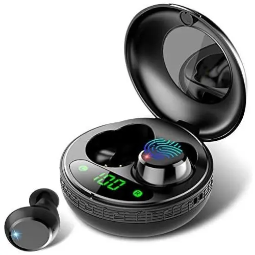 Wireless Bluetooth Earbuds, Bluetooth Headphones with Immersive Sound, Wireless Earphones with Charging Case, Bluetooth Headset with Mic, Waterproof, Touch Control, 30H Playtime in-Ear Headphones Wireless Bluetooth Earbuds, Bluetooth Headphones with Immersive Sound, Wireless Earphones with Charging Case, Bluetooth Headset with Mic, Waterproof, Touch Control, 30H Playtime in-Ear Headphones