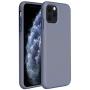 Miracase Liquid Silicone Case Compatible with iPhone 11 Pro Max 6.5 inch(2019), Gel Rubber Full Body Protection Shockproof Cover Case Drop Protection Case (Lavender Gray)