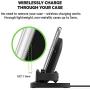 Belkin F8J235ttBLK Boost Up Wireless Charging Dock (Apple Charging Station for Iphone + Apple Watch + USB Port) Apple Watch Charging Stand, iPhone Charging Station, iPhone Charging Dock (Black)