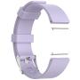 KingAcc Compatible Replacement Bands for Fitbit Versa, Soft Silicone Fitbit Versa Band, Metal Buckle Sport Wristband Strap Women Men Large Small White, Black, Peach, Gray