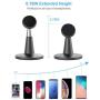 [Upgraded] Magnetic Cell Phone Stand for Desk, SUPERONE Desktop Phone Holder Compatible with iPhone 11 Pro Xs Xs Max Xr X 8 7 6, Samsung, Google Pixel and More