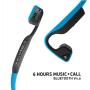 AfterShokz Titanium Bone Conduction Wireless Bluetooth Headphones, Ocean Blue