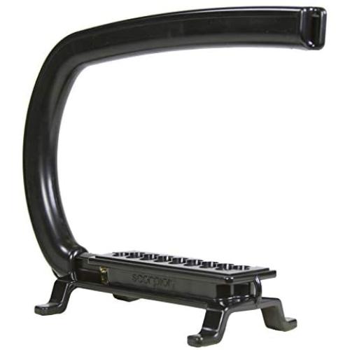 Cam Caddie Original Scorpion Video Camera Stabilizer Handle for Nikon, Canon, JVC, Toshiba, Sony, Olympus, Pentax, Apple iPhone, GoPro Hero 4, Hero 3+, Hero 3 and More - Black (0CC-0100-00)