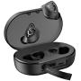 SOUNDPEATS TrueShift2 Wireless Earbuds with 3000mAh Charging Case, IPX7 Waterproof Bluetooth Headphones, Touch Control, 100H Playtime, Sports Earphones with Ear Fins, Input (USB C)/Output Charging