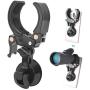 Enrilior cm-6 Universal Mobile Phone Clamp Bracket with Suction Cup for Monocular Telescope