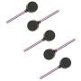 DaFuRui 20PCS 10x3mm Mini Vibration Motors DC 3V 70mA 12000rpm Flat Coin Button-Type Micro DC Vibrating Motor for Mobile Cell Phone Pager Tablet