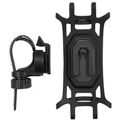 RMPH-Mobile Phone Holder Bike Phone Holder 360°Rotation Silicone Bike Phone Mount Holder/Bike Phone Mount For 4"-6" SmartPhones Compatible For IPhone 11/11 Pro/XR/X/6 Universal Cycling Accessories Rac