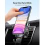 VICSEED Cell Phone Holder for Car, Upgraded Gravity Car Phone Mount, Auto-Clamping Air Vent Car Phone Holder Fits iPhone SE 9 11 Pro Max Xs Max Xr X 8 7 Plus, Samsung Galaxy Note10 S20 S10 S9 LG Etc.