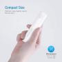 POWERADD EnergyCell 5000 High-Speed Charging Portable Charger, The Lightest 5000mAh Slim Power Bank with 2.4A Output, for iPhone 11 XS X 8 Plus Samsung S10 Google LG iPad and More（White）