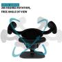 KHTONE Car Phone Mount 2 Pack Set, for Dashboard 360° Phone Holder, One-Hand Simple Operation (2 Dashboard Mount)