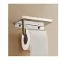 Ingenuitstore Toilet Paper Holder Wall Mount For Bathroom (Silver) Ingenuitstore Toilet Paper Holder Wall Mount For Bathroom (Silver)