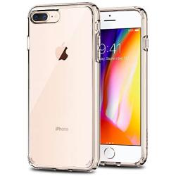 Spigen Ultra Hybrid [2nd Generation] Designed for Apple iPhone 8 Plus Case (2017) / Designed for iPhone 7 Plus Case (2016) - Crystal Clear