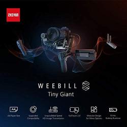 Zhiyun Weebill S 3-Axis Gimbal(Zoom/Focus Pro Packag) for Mirrorless and DSLR Cameras Like Sony A7M3, 300% Improved Motor Than Zhiyun Weebill Lab A4 Compact Size 14-Hour Runtime, W Servo Follow Focus