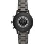 Fossil Gen 5 Carlyle Stainless Steel Touchscreen Smartwatch with Speaker, Heart Rate, GPS, NFC, and Smartphone Notifications