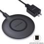 LETSCOM Wireless Charger,Qi-Certified 15W Fast Wireless Charging Pad with QC3.0 AC Adapter,Compatible with iPhone 11/11 Pro/XS Max/XR/XS/X/8/8+/Airpods,Galaxy Note 10/Note 10+/S10/S10+/S9/S8