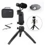Comica Smartphone Video Rig Kit CVM-VM10-K2 Mini Tripod with Cardioid Directional Shotgun Video Microphone for iPhone 7 8 Plus XS max XR 11,Samsung S9 S10,LG Android Phones etc.(1/4&quot Jack)